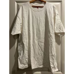 Hanes White Tshirt size 2XL